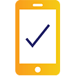 Phone success icon