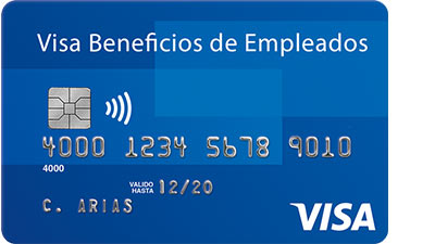 Tarjeta Visa Beneficios de Empleados