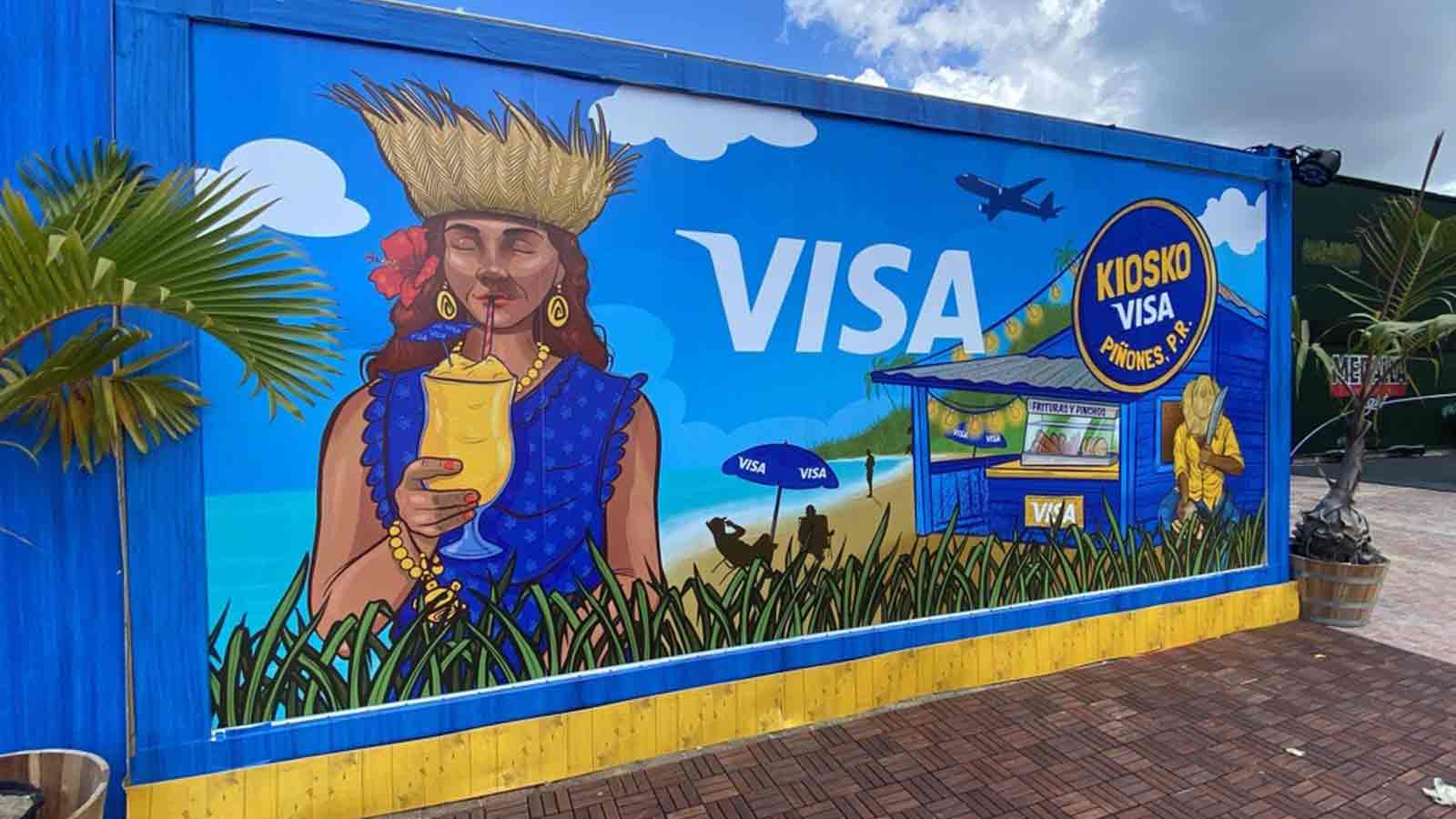 Mural Kiosko Pinones
