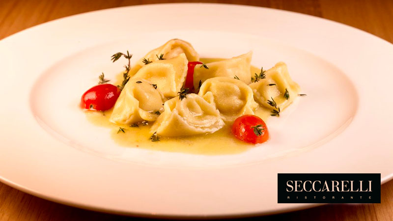 plato de pastas de Seccarelli Ristorante